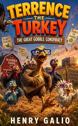 Cover of Terrence the Turkey (Gobbler Chronicles 1) by Henry Galio