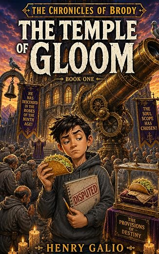 Cover of The Temple of Gloom by Henry Galio